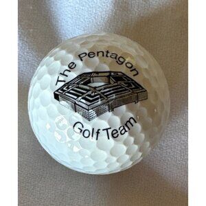 The Pentagon Golf Team Logo Golf Ball
